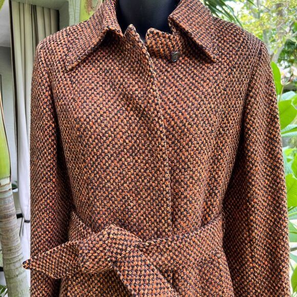 1960's Burberrys' Prorsum Irish Tweed Coat ~ A Vintage Masterpiece - Picture 2 of 16